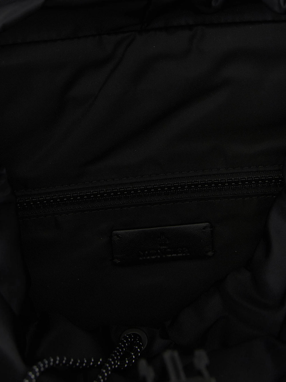 Moncler Black Polyamide Backpack
