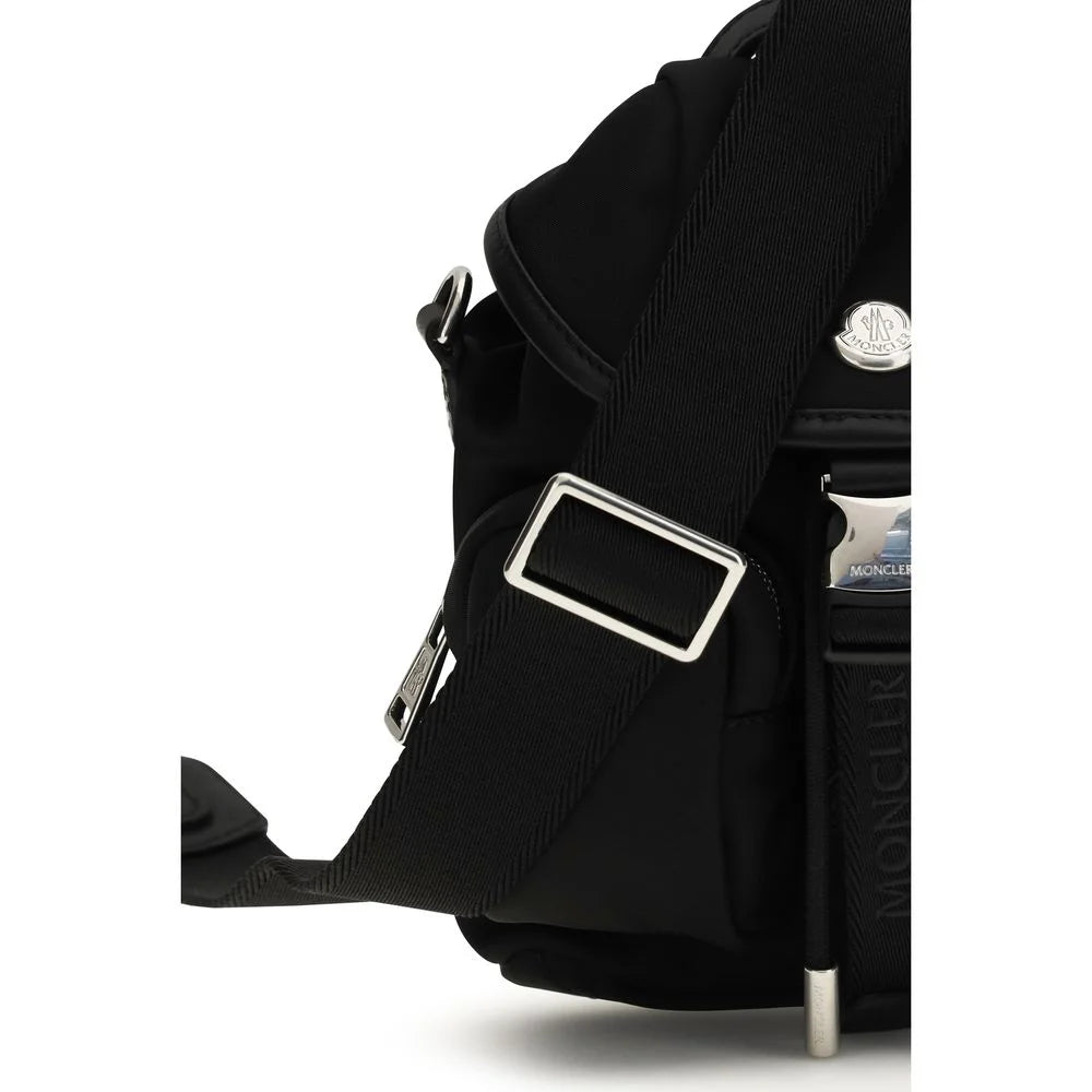 Moncler Black Polyamide Backpack