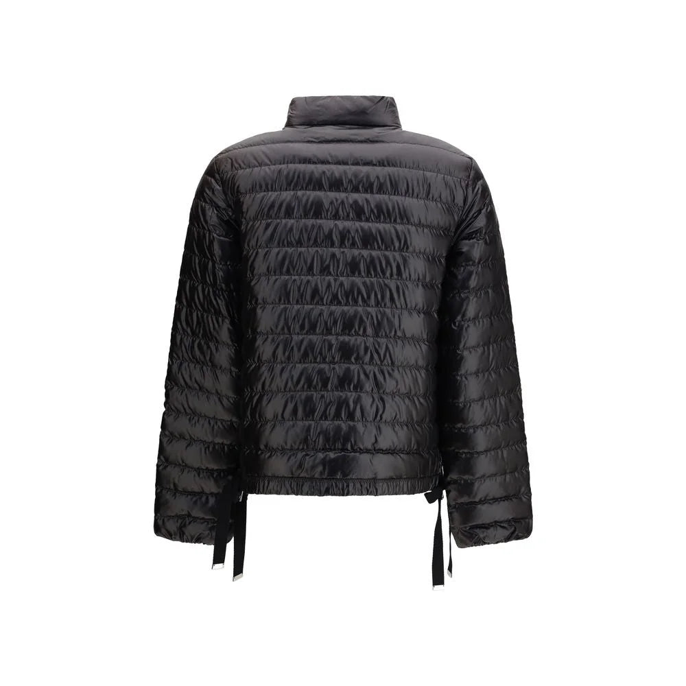 Moncler Black Polyamide Coat - 0/XS