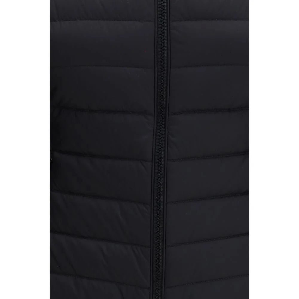 Moncler Black Polyamide Coat - 0/XS