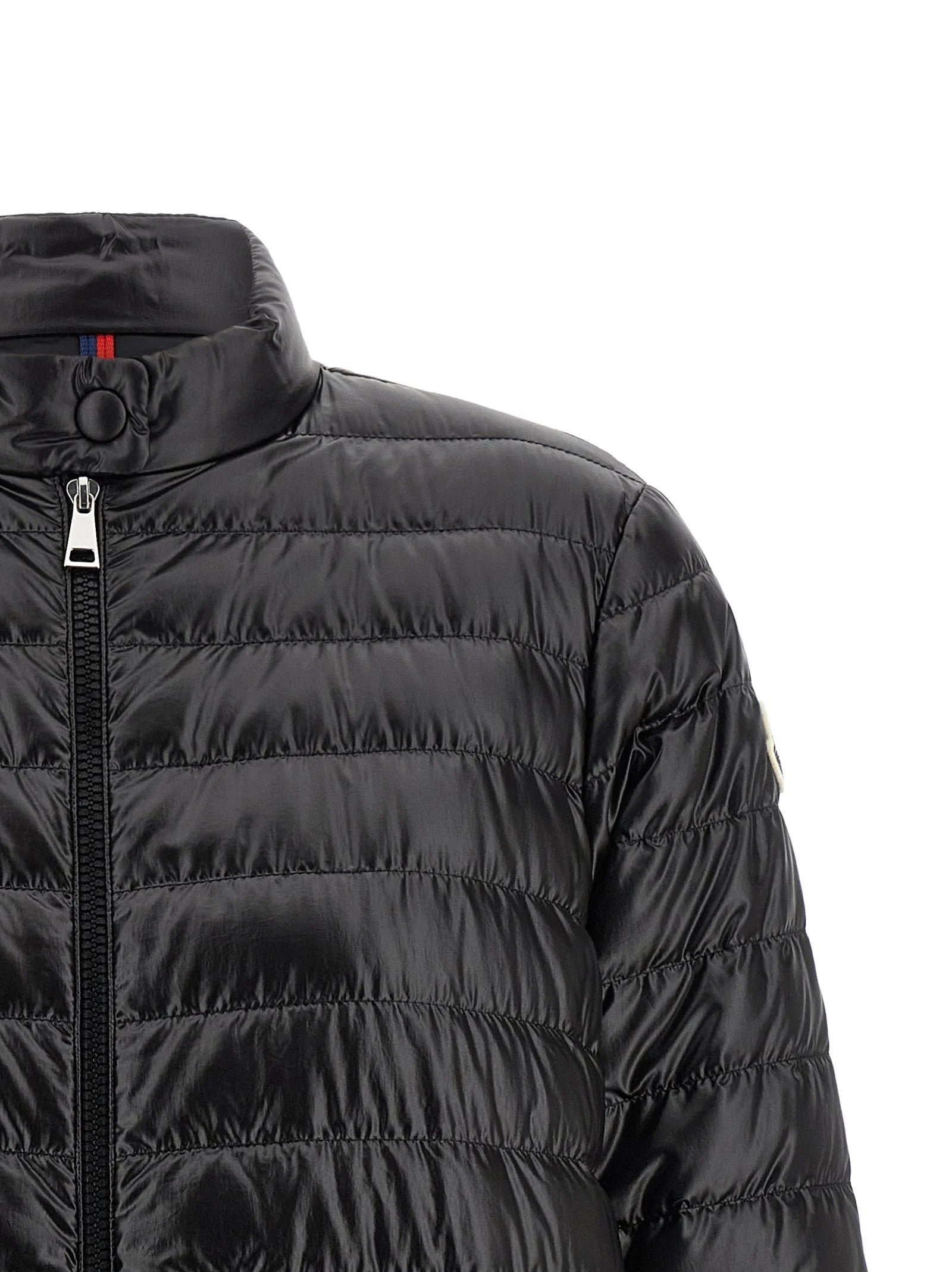 Moncler Black Polyamide Full-Length Jacket