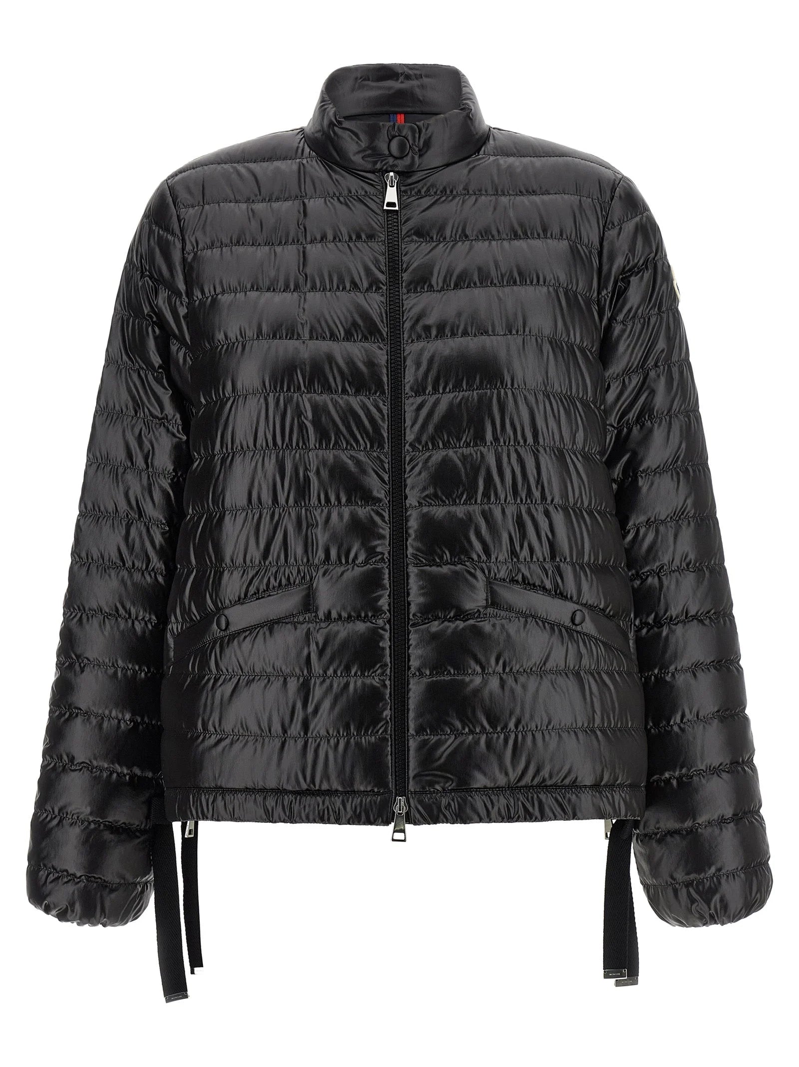 Moncler Black Polyamide Full-Length Jacket