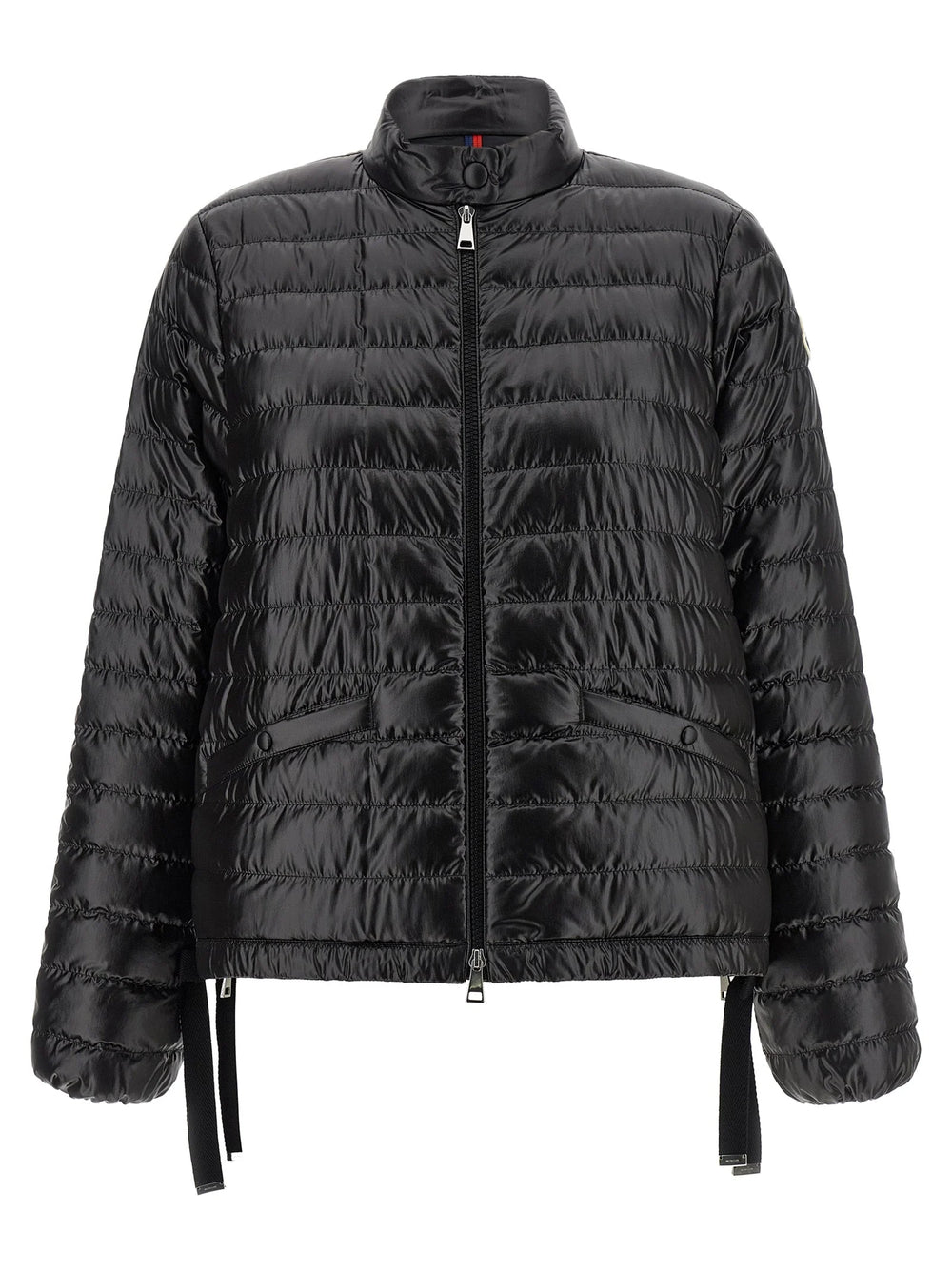 Moncler Black Polyamide Full-Length Jacket