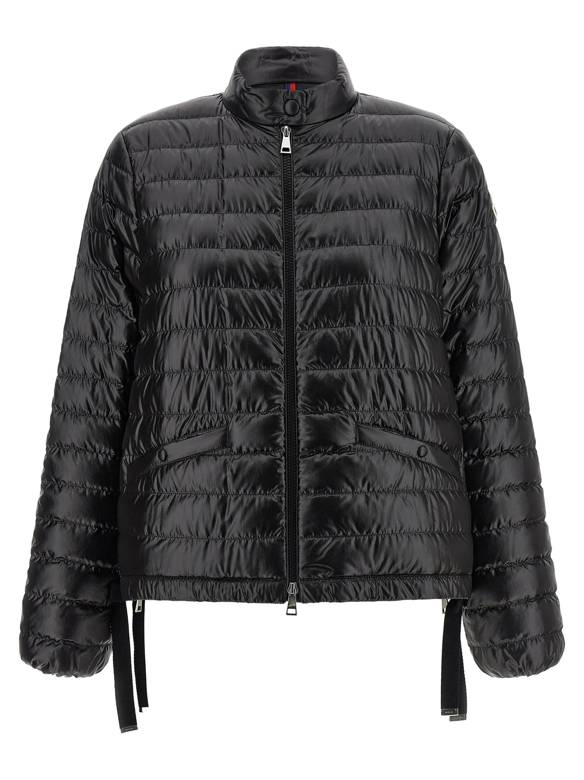 Moncler Black Polyamide Full-Length Jacket