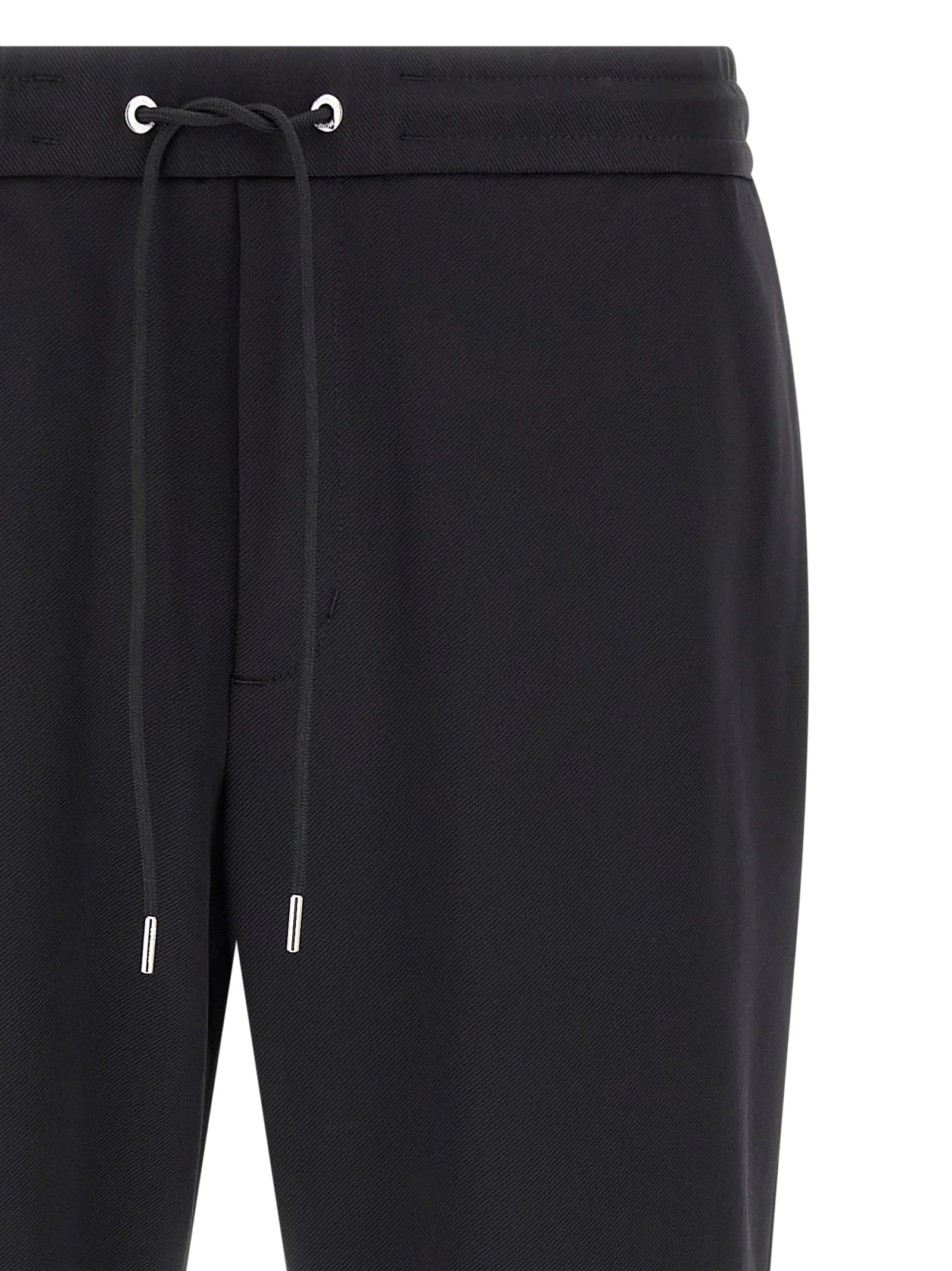 Moncler Black Polyamide Joggers (Workout Pants)