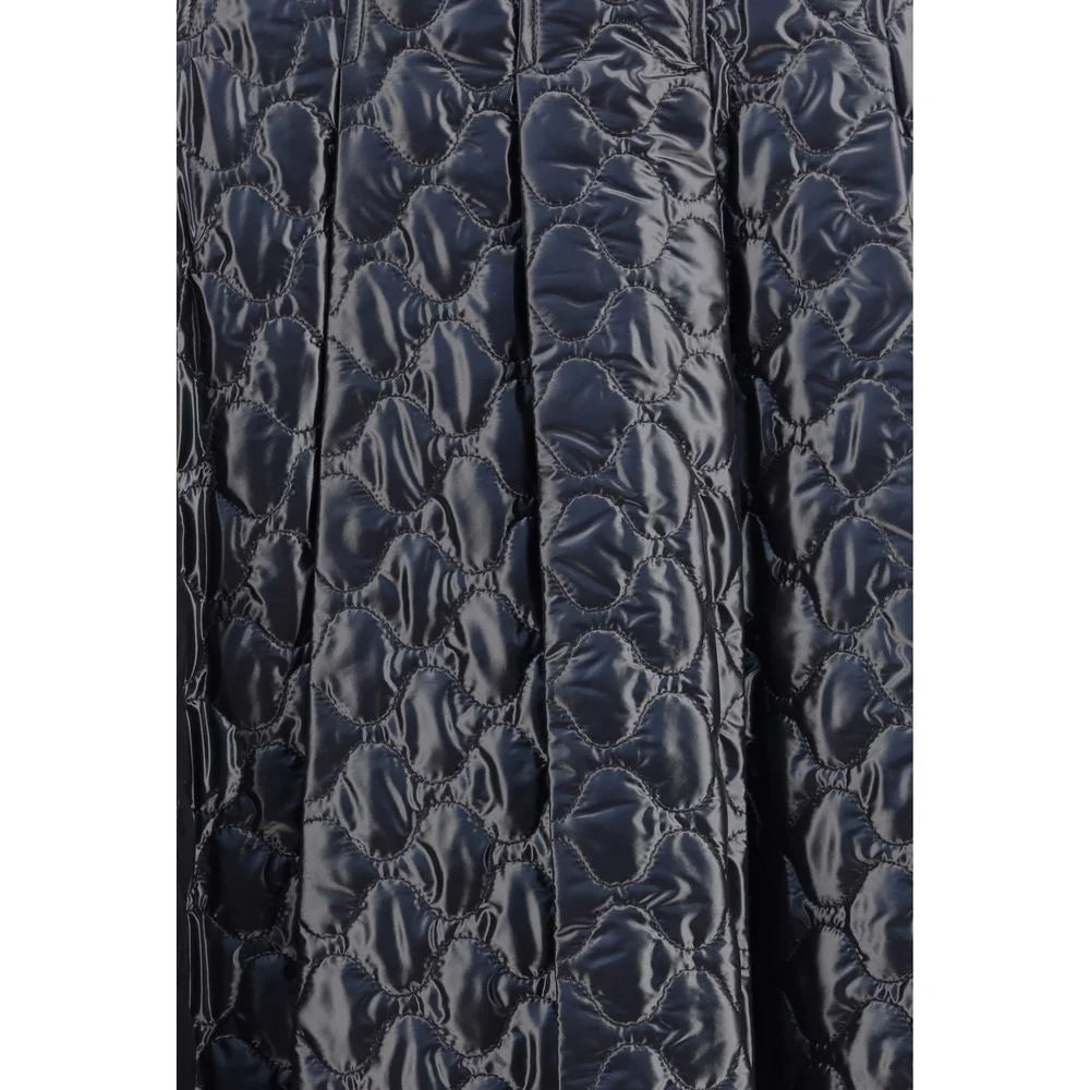 Moncler Black Polyamide Midi Skirt - IT42 | L