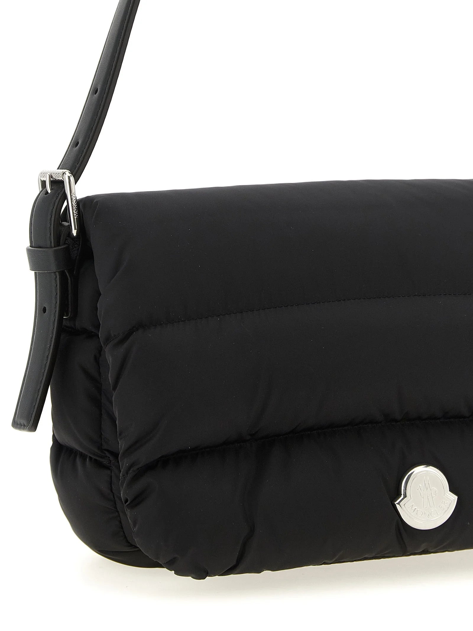 Moncler Schwarze Polyamid-Umhängetasche