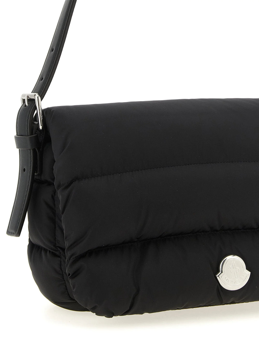 Moncler Schwarze Polyamid-Umhängetasche