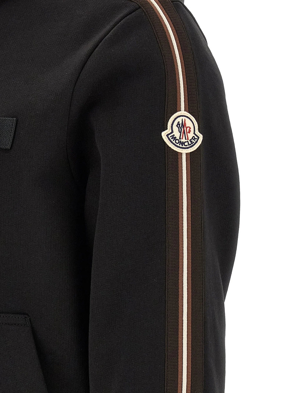 Moncler Black Polyamide Sweatshirt