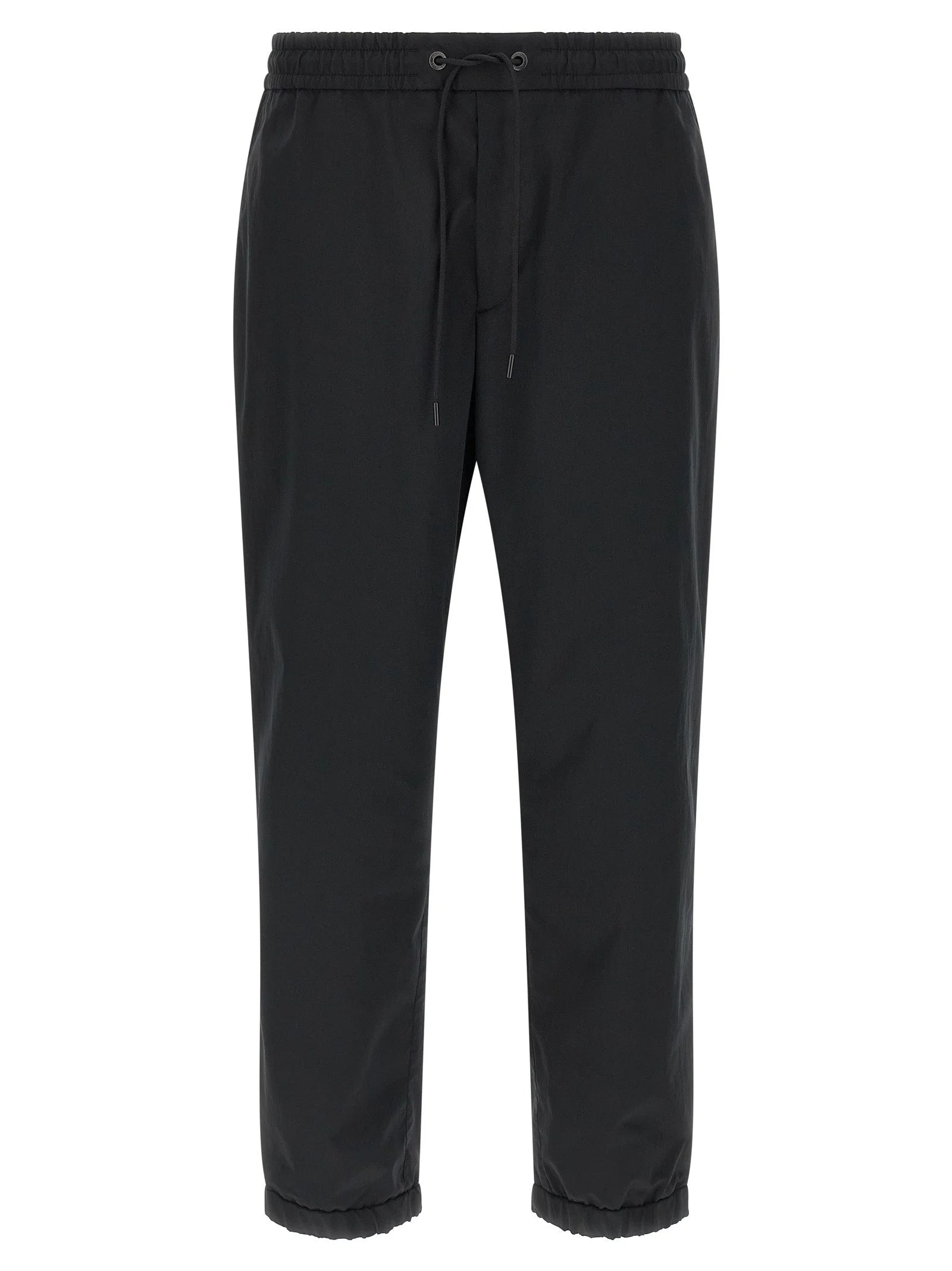Moncler Black Polyester Joggers (Workout Pants)