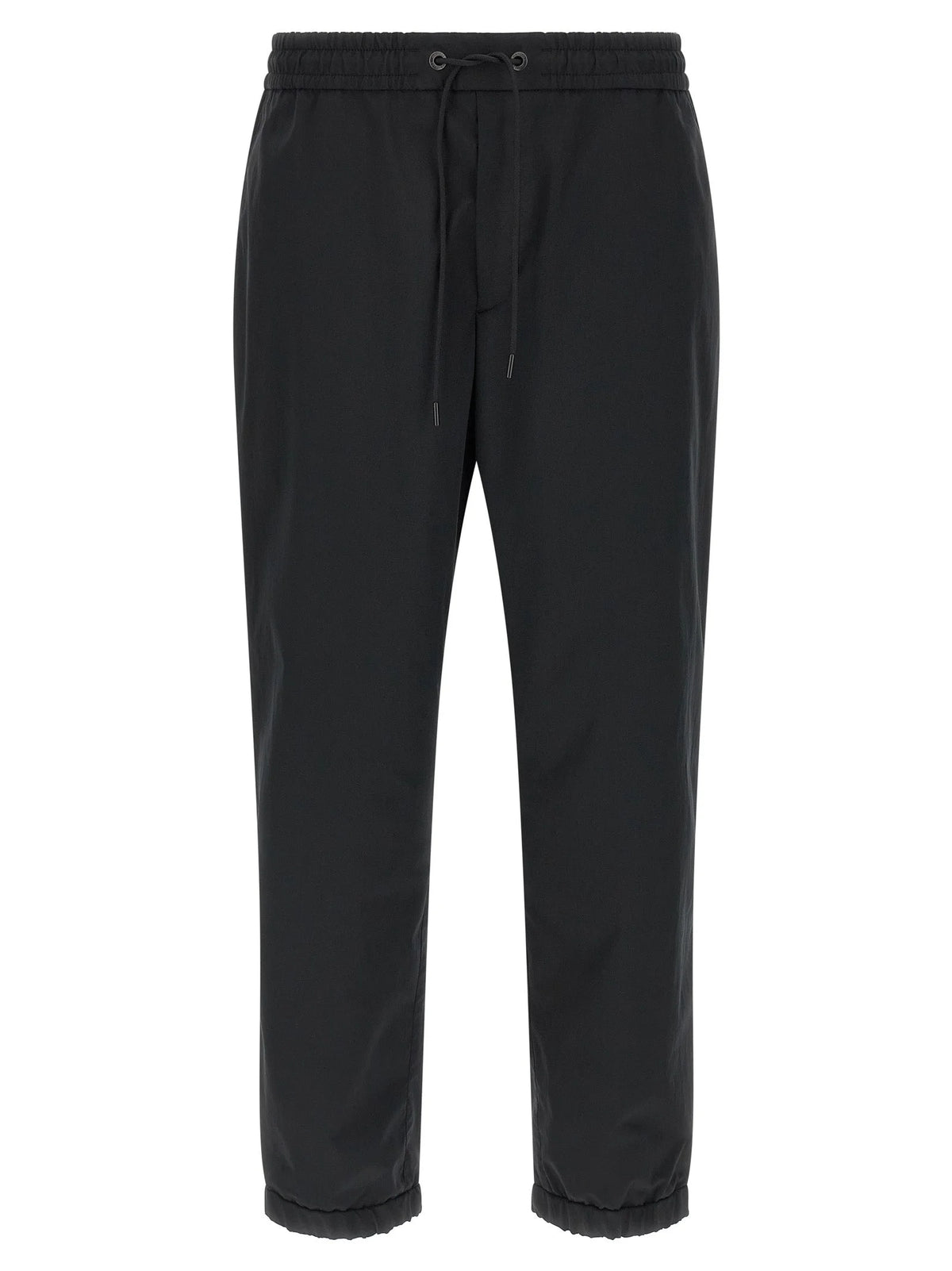 Moncler Black Polyester Joggers (Workout Pants)