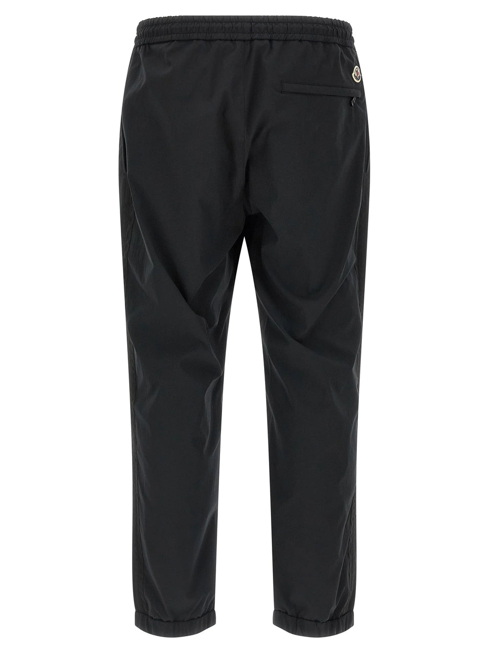 Moncler Black Polyester Joggers (Workout Pants)