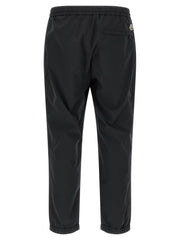 Moncler Black Polyester Joggers (Workout Pants)