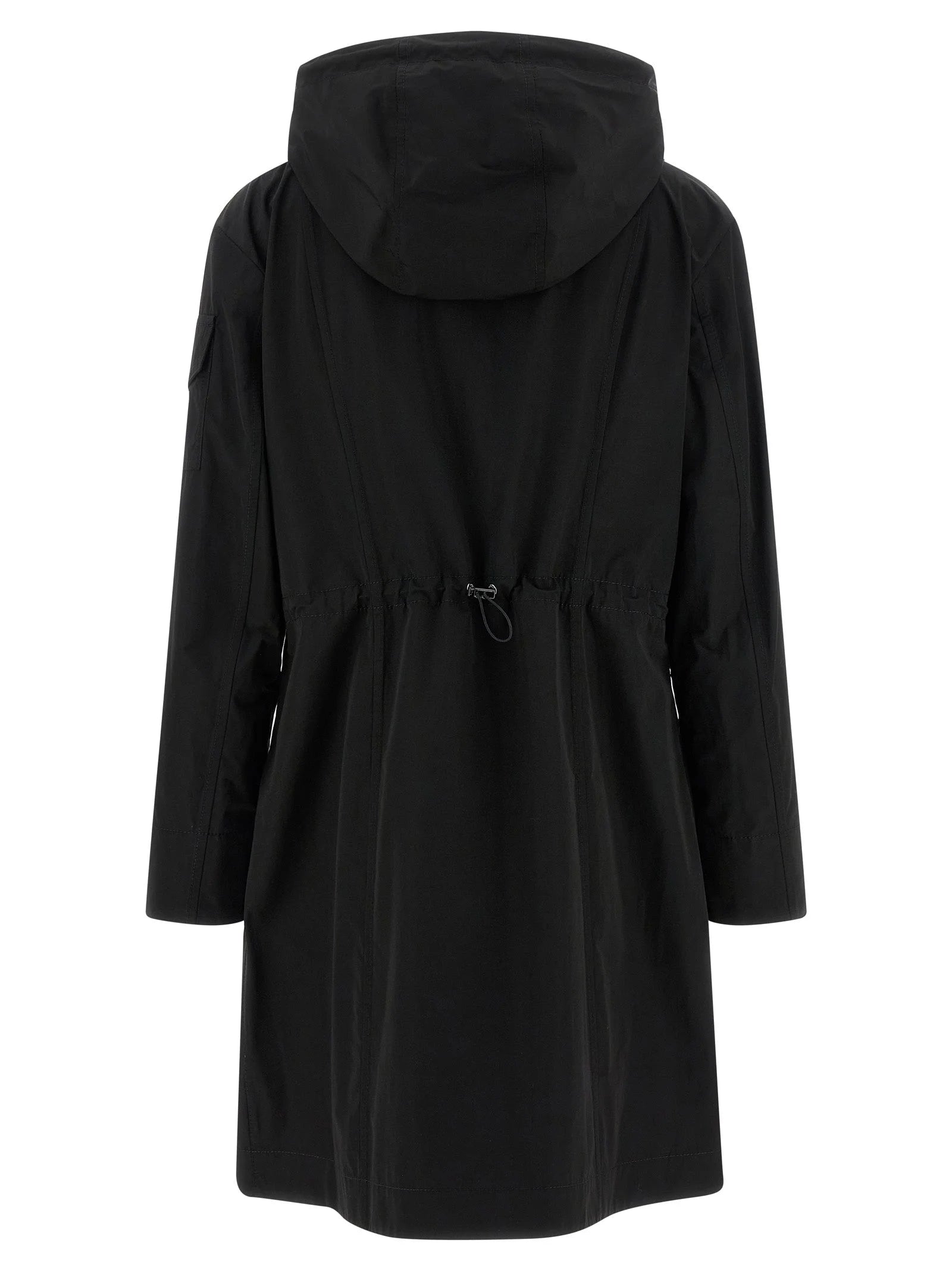 Moncler Black Polyester Parka - 4