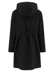 Moncler Black Polyester Parka - 4