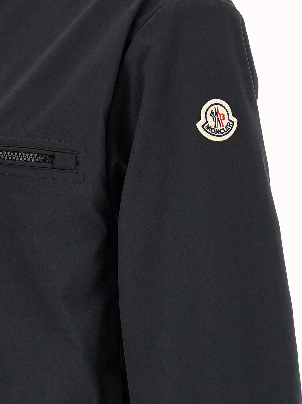 Moncler Black Polyester Shell Jacket