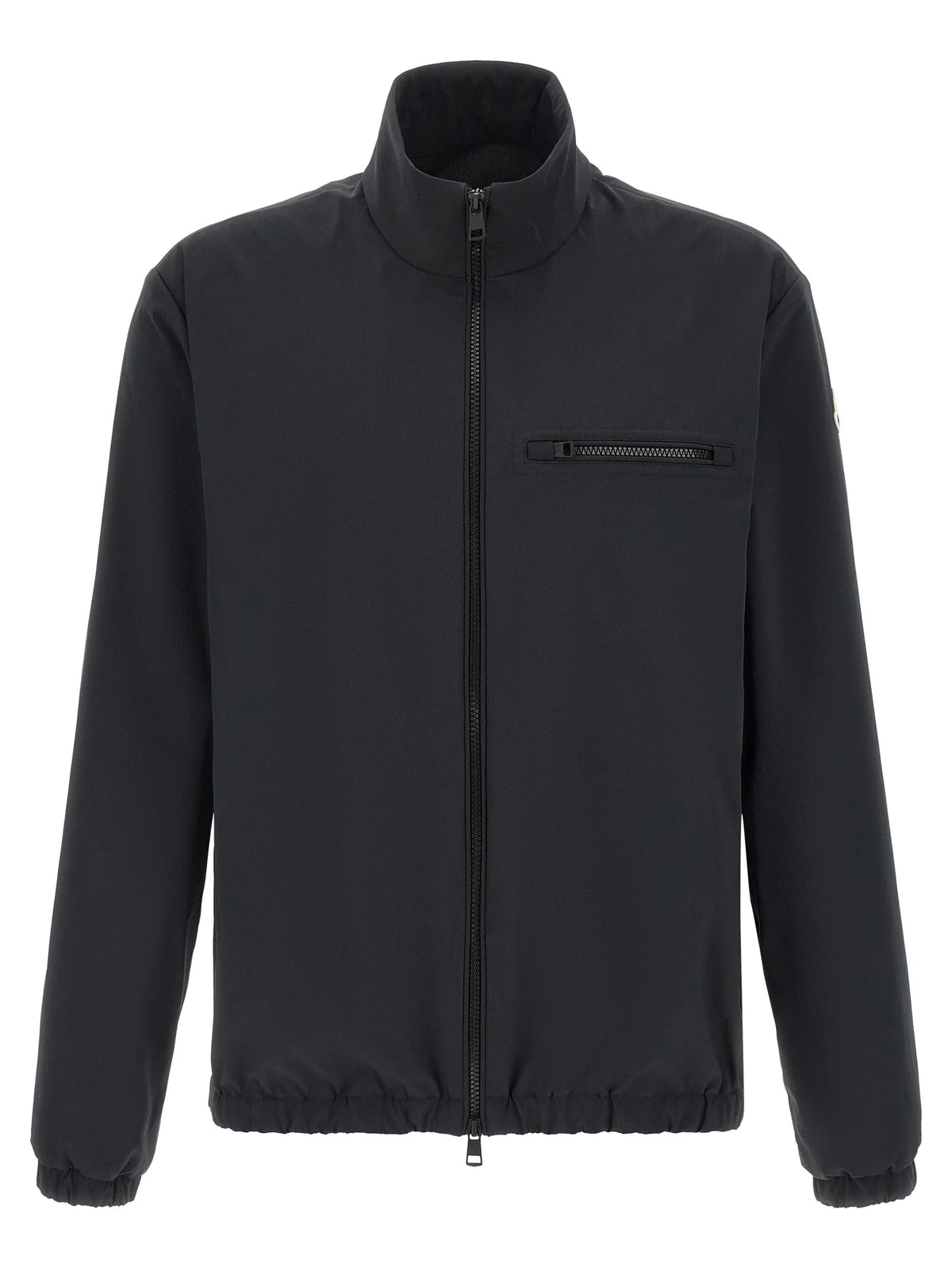 Moncler Black Polyester Shell Jacket