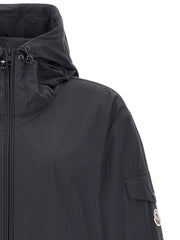 Moncler Black Polyester Shell Jacket - 6