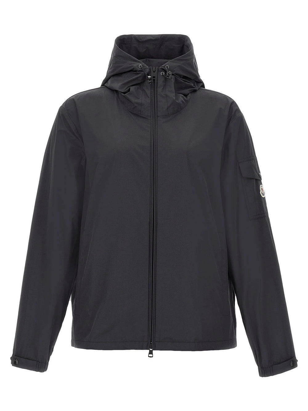 Moncler Black Polyester Shell Jacket - 6