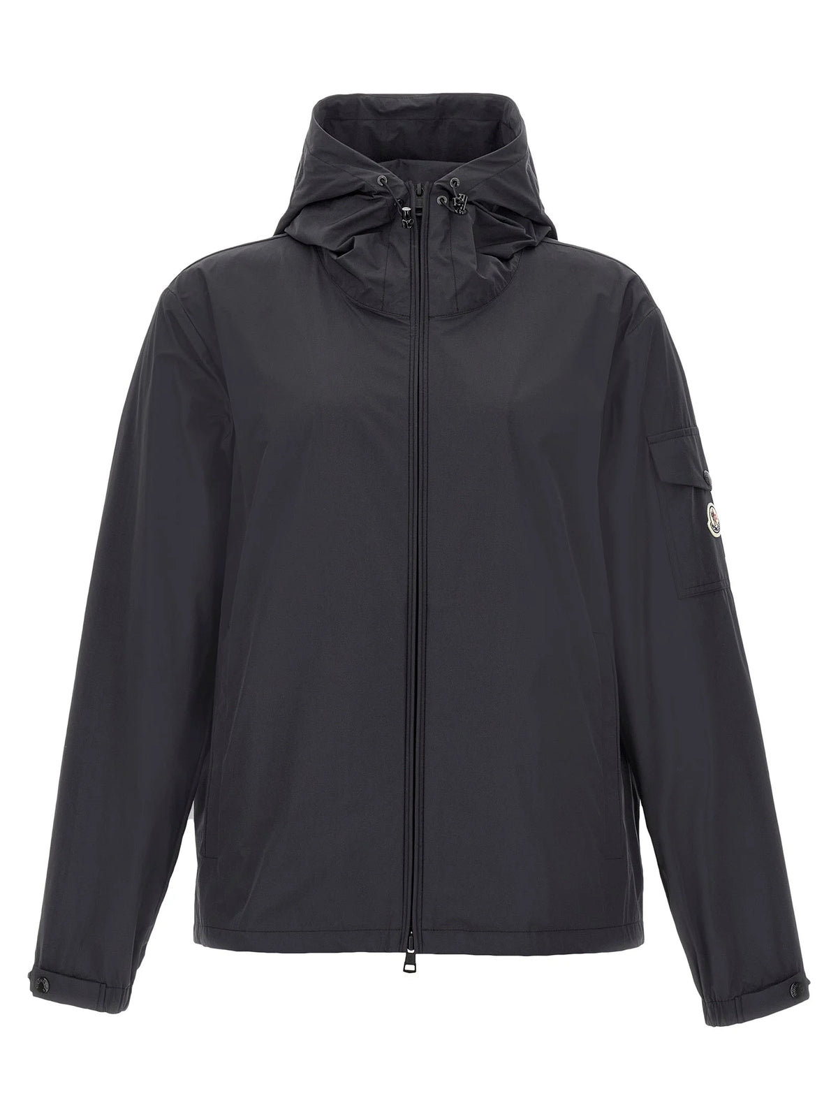 Moncler Black Polyester Shell Jacket - 6