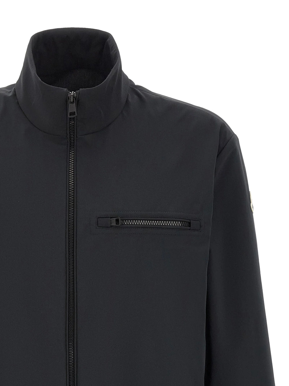 Moncler Black Polyester Shell Jacket