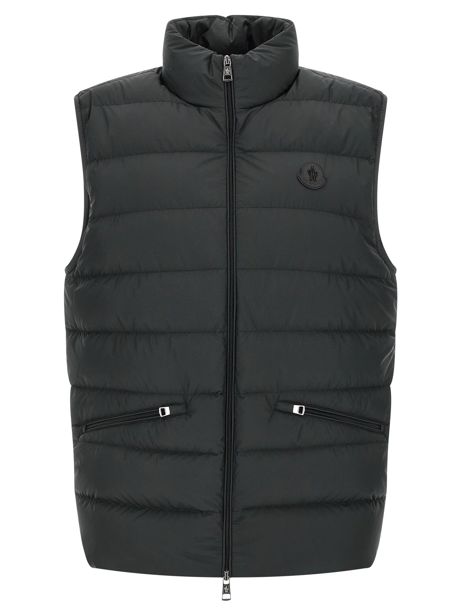 Moncler Black Polyester Sleeveless Jacket - 2