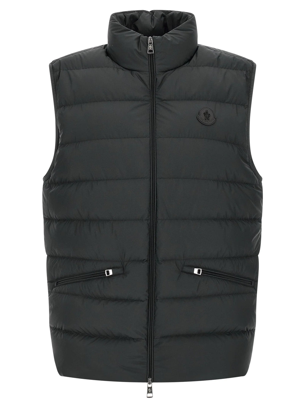 Moncler Black Polyester Sleeveless Jacket - 2