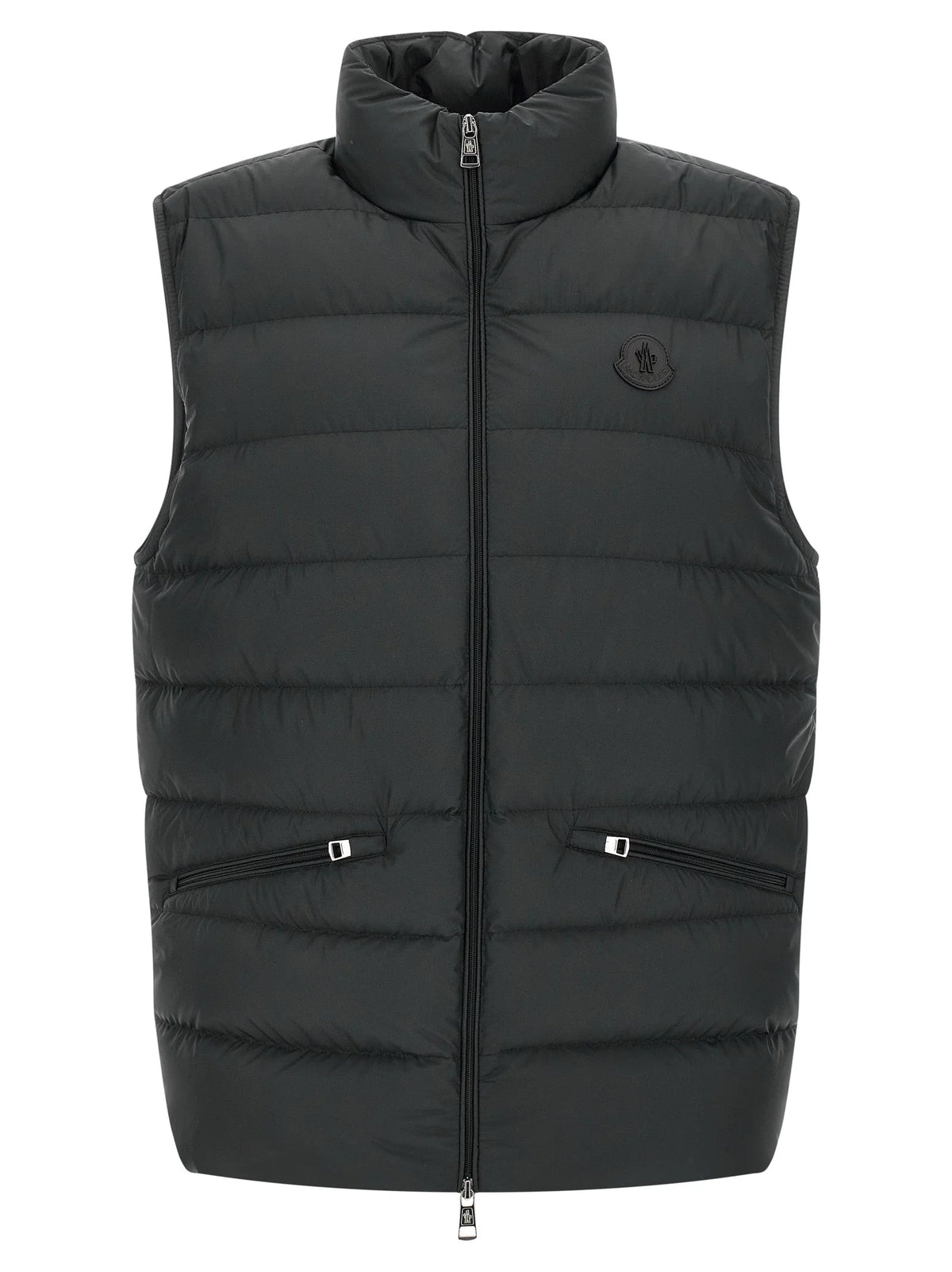 Moncler Black Polyester Sleeveless Jacket - 2