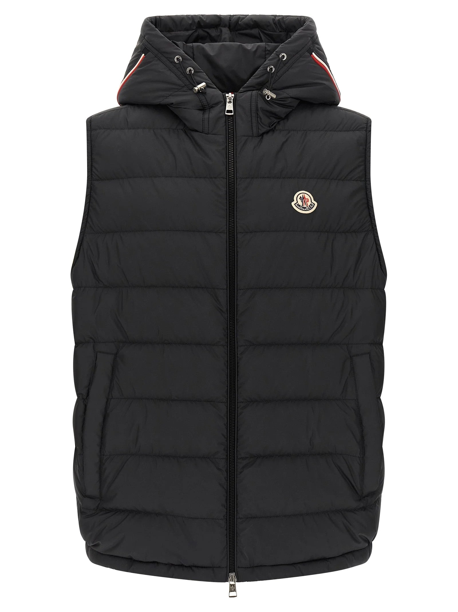 Moncler Black Polyester Sleeveless Jacket - 2