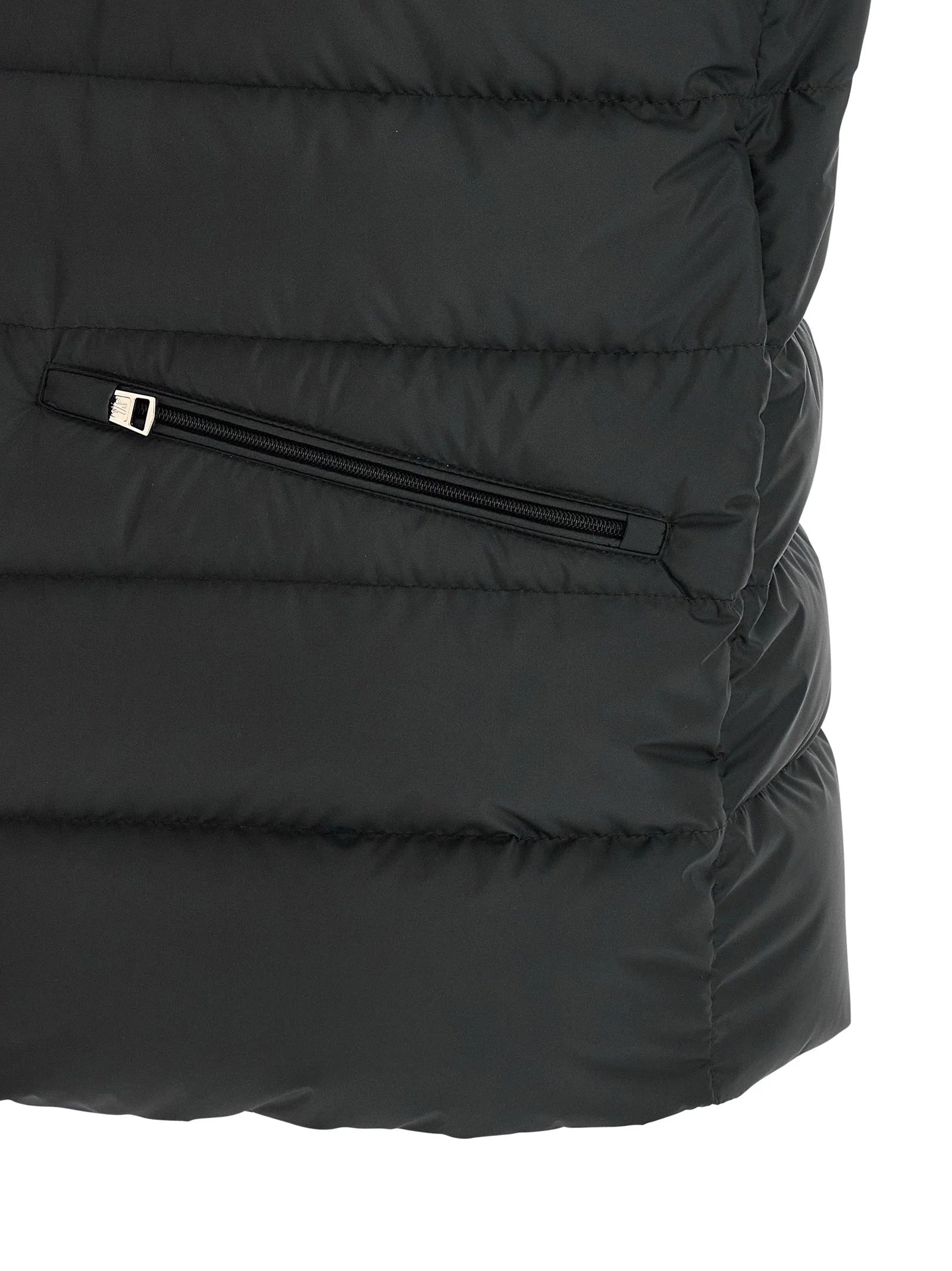 Moncler Black Polyester Sleeveless Jacket - 2