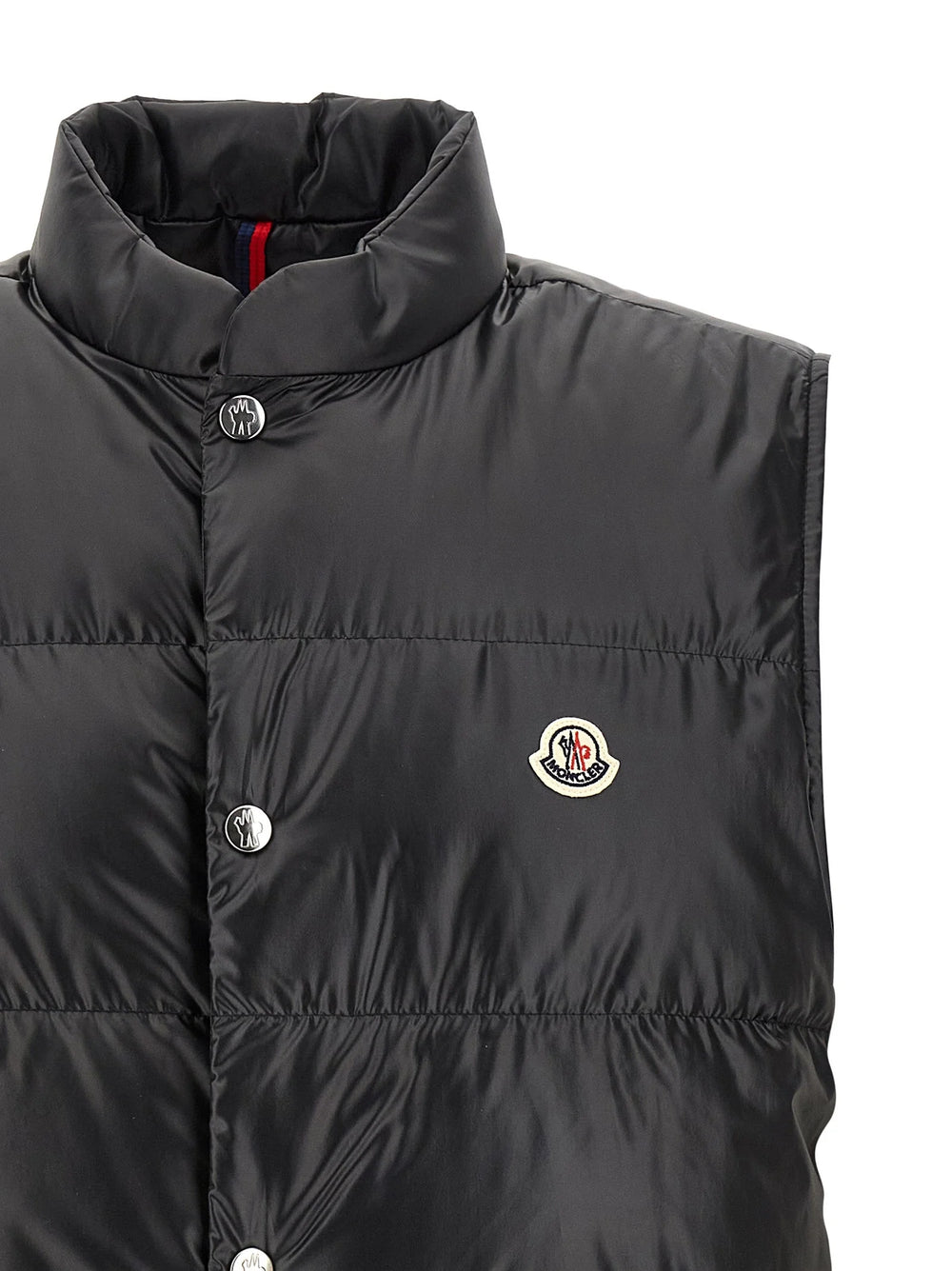 Moncler Black Polyester Sleeveless Jacket