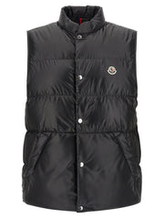 Moncler Black Polyester Sleeveless Jacket