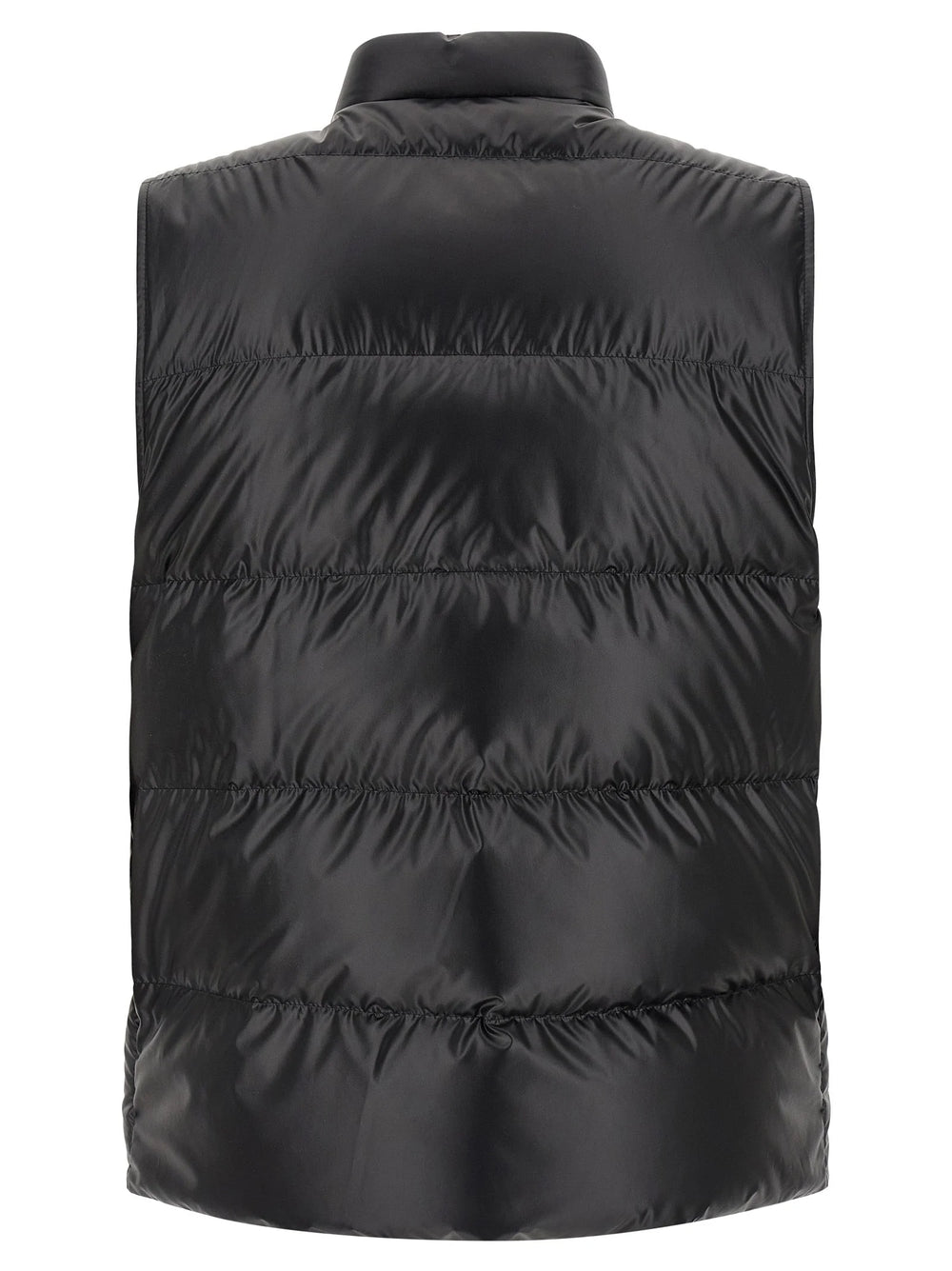 Moncler Black Polyester Sleeveless Jacket