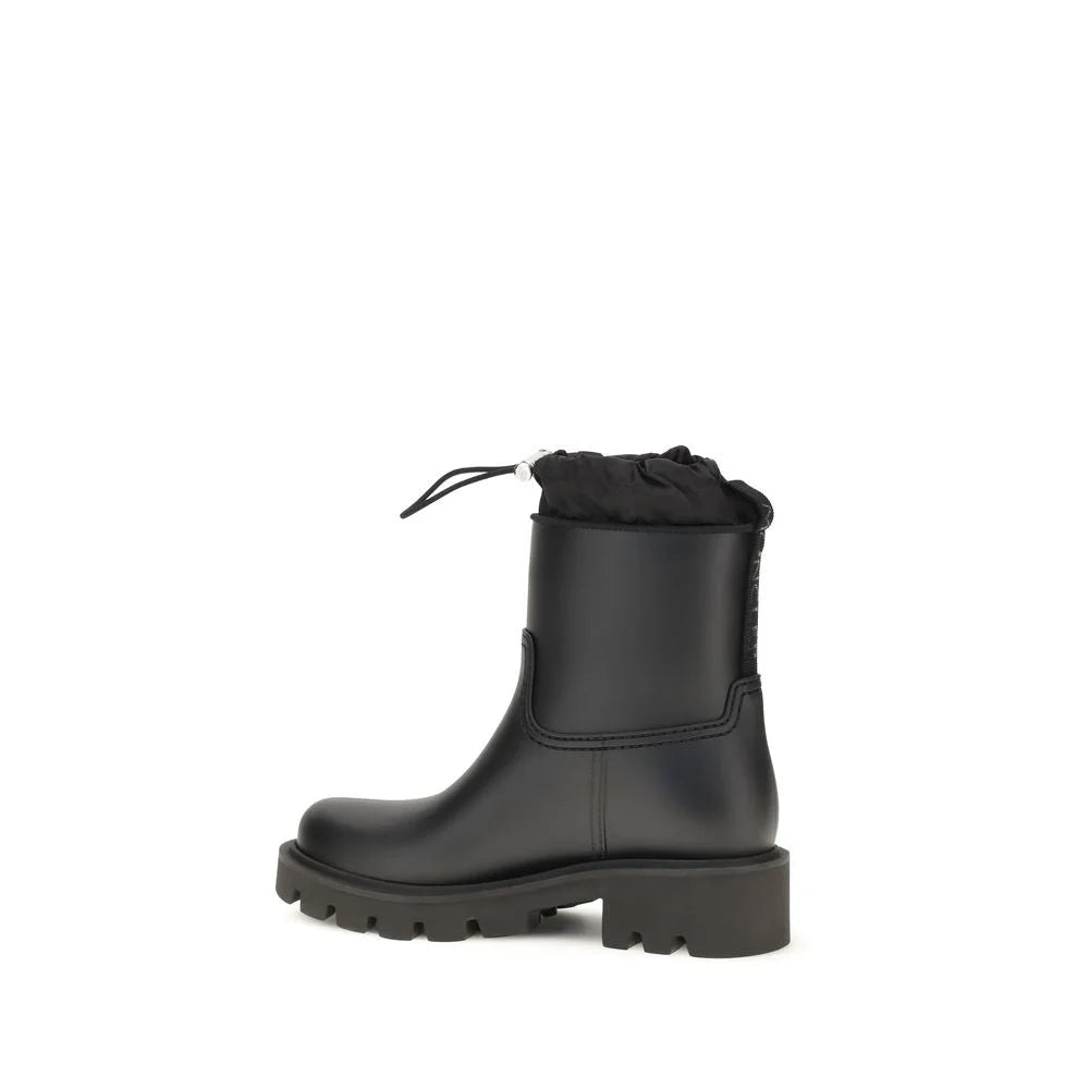 Moncler Μαύρες PVC Μπότες Βροχής - EU36/US6