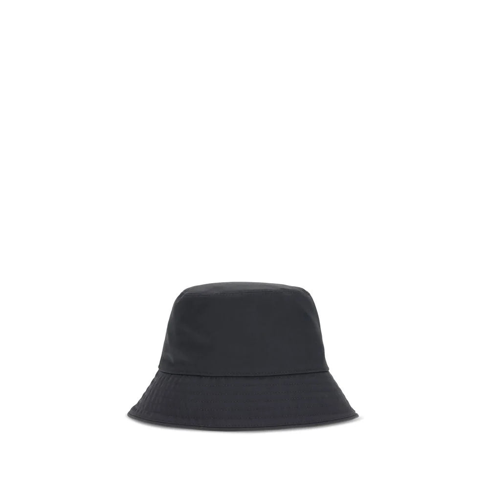 Moncler Blue Cotton Bucket Hat
