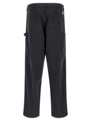 Moncler Blue Cotton Cargo Pants