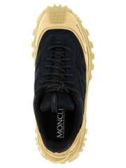 Moncler Blue Leather Athletic Sneakers - EU 41 | US 8