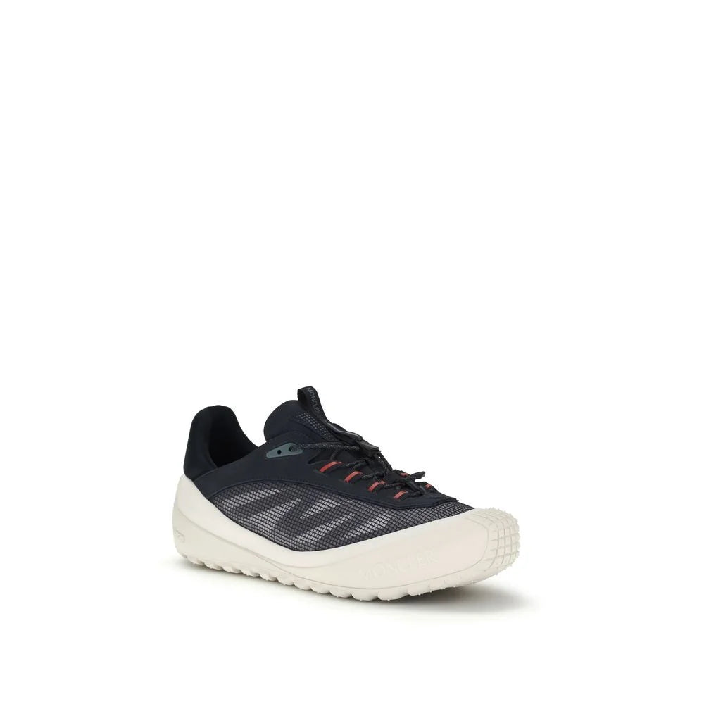 Moncler Blue Polyamide Athletic Sneakers - EU40.5/US7.5