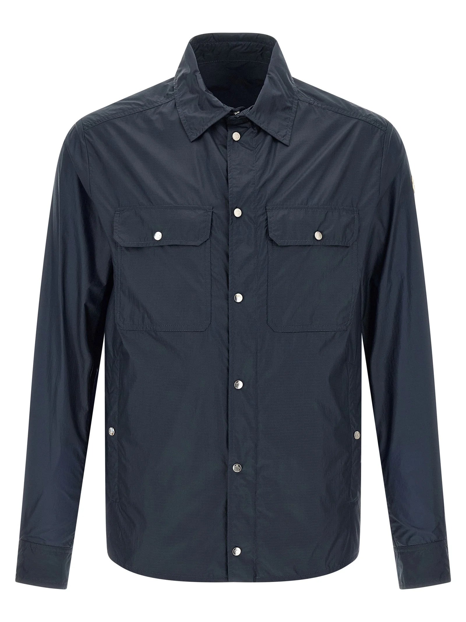 Moncler Blue Polyamide Blouse