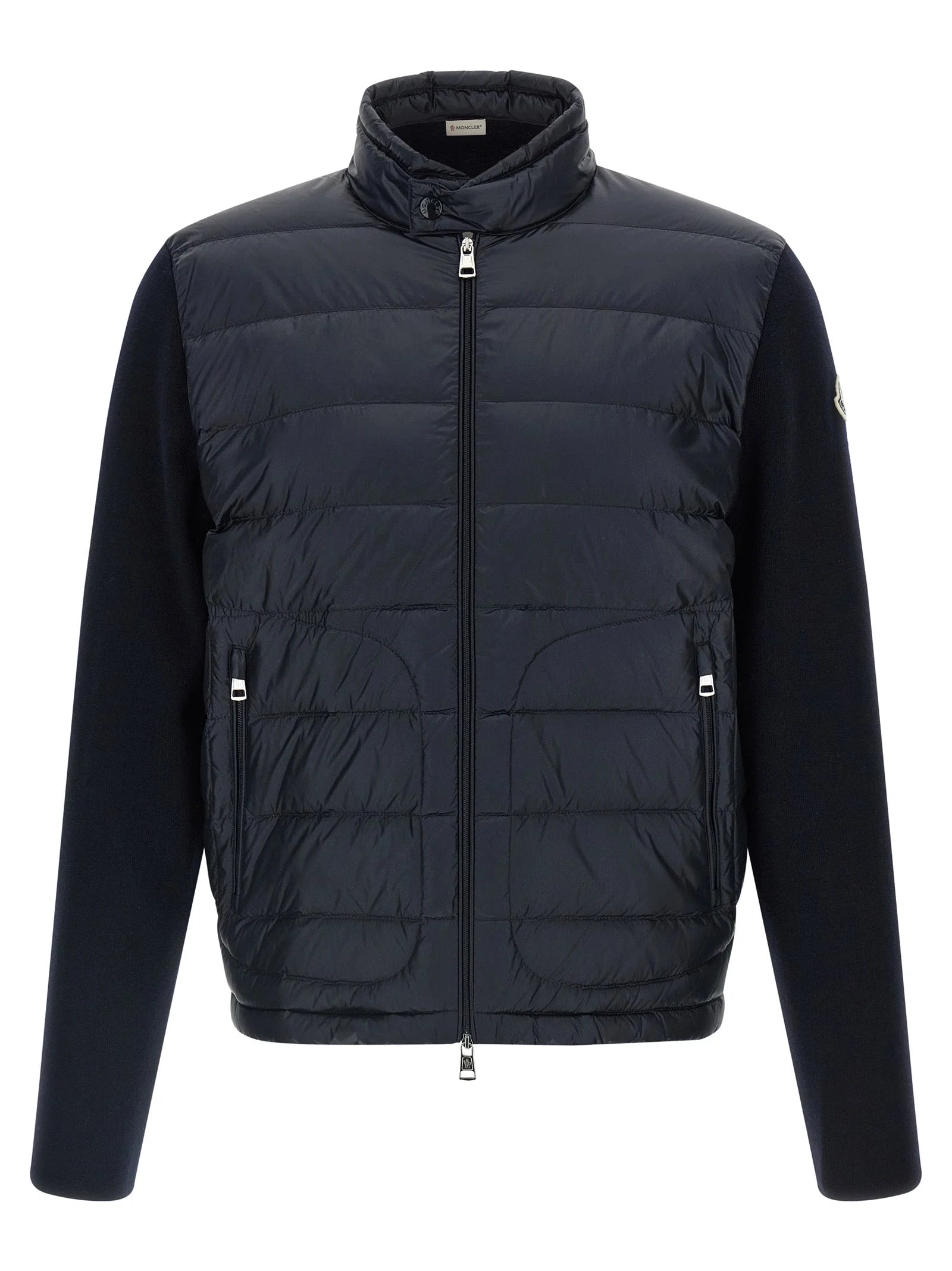Moncler Blue Polyamide Cardigan