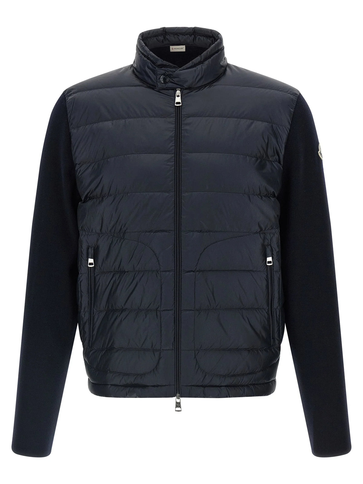Moncler Blue Polyamide Cardigan