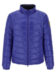 Moncler Blue Polyamide Full-Length Jacket