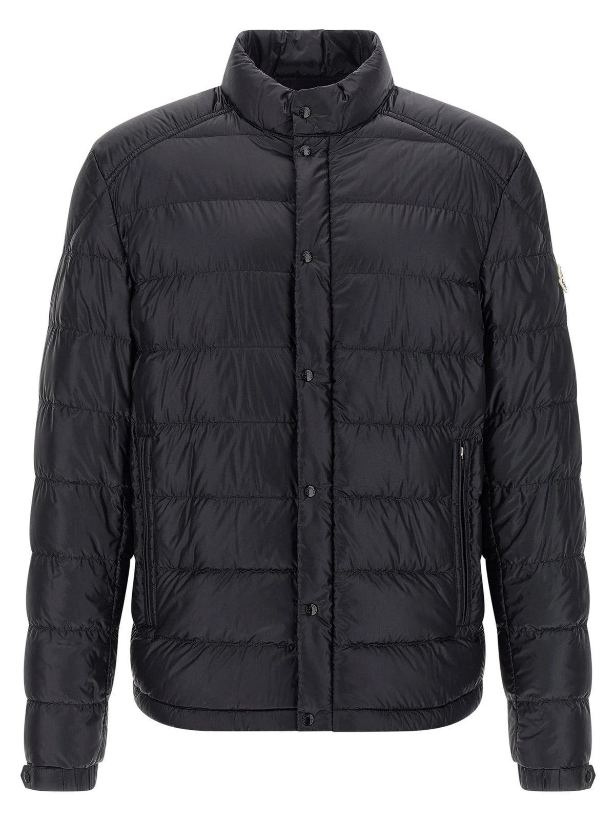 Moncler Blue Polyamide Full-Length Jacket