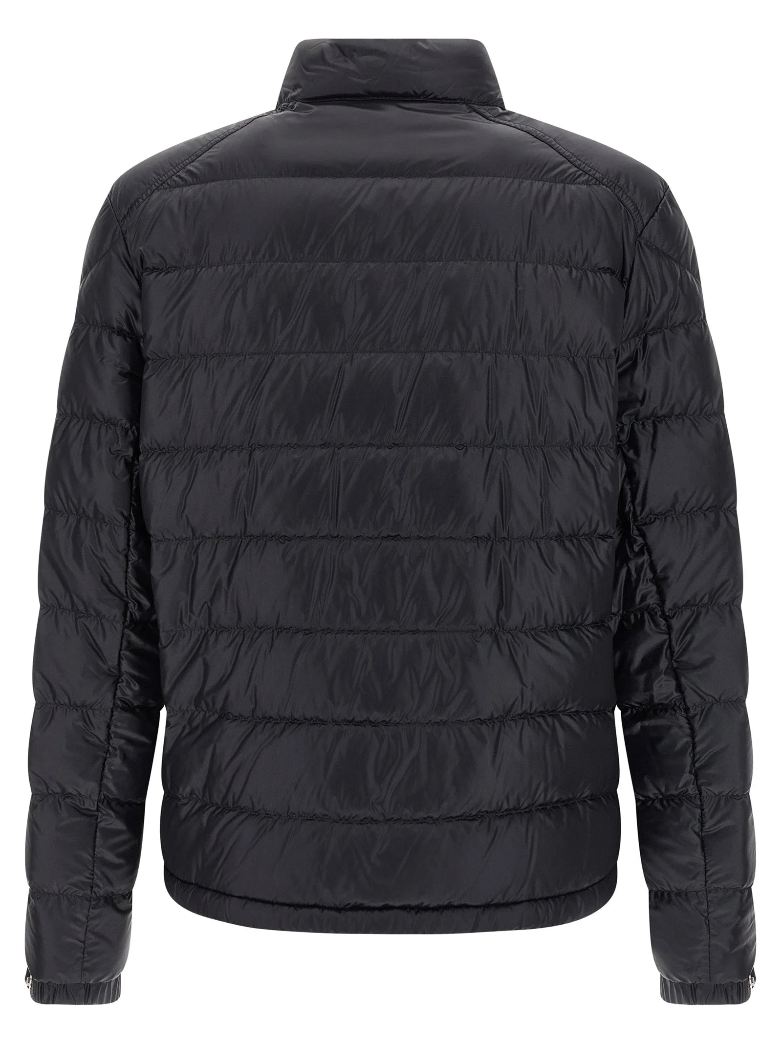 Moncler Blue Polyamide Full-Length Jacket