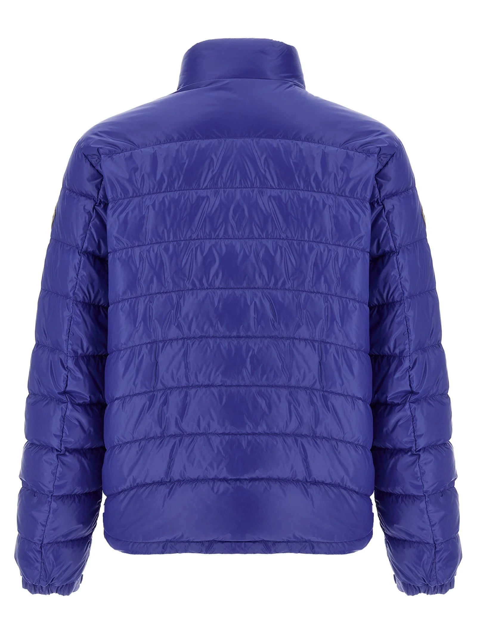 Moncler Blue Polyamide Full-Length Jacket