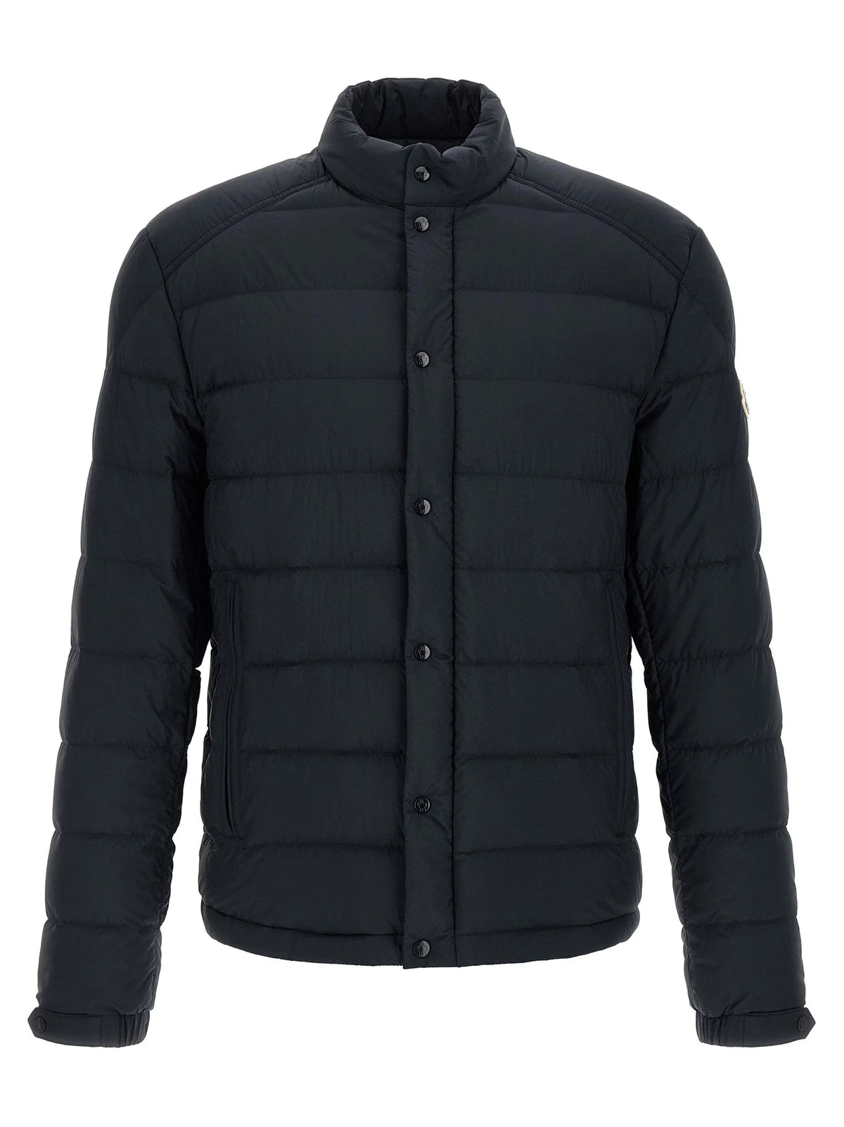 Moncler Blue Polyamide Full-Length Jacket
