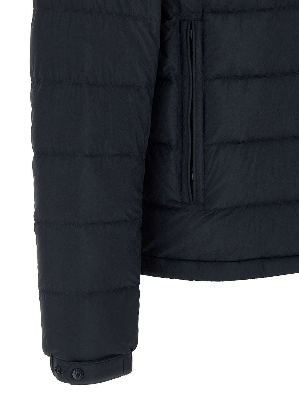 Moncler Blue Polyamide Full-Length Jacket