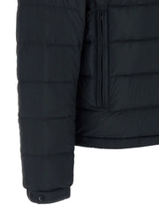 Moncler Blue Polyamide Full-Length Jacket