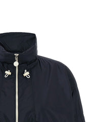 Moncler Blue Polyamide Shell Jacket - 2