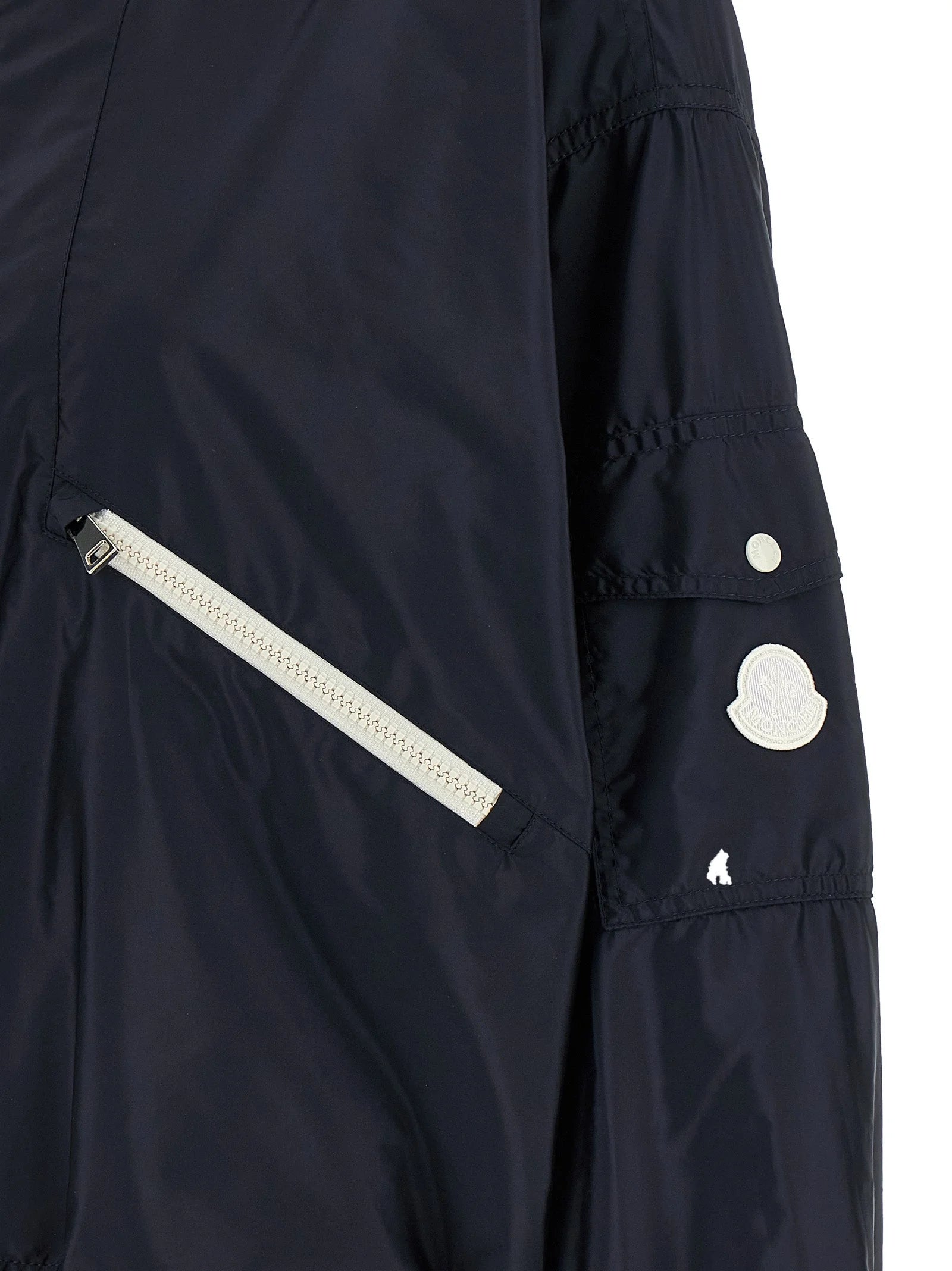 Moncler Blue Polyamide Shell Jacket - 2